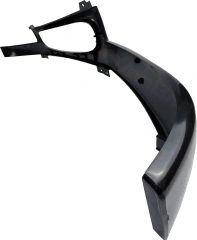 Решетка передняя наружная TRANSIT 1995-2000 черная